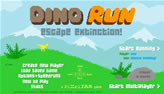 Dino run flash spēle