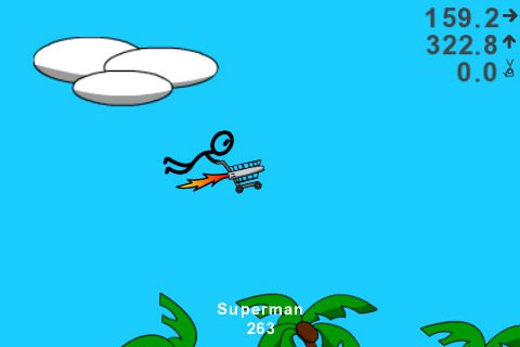 Shopping cart hero 2 flash spēle